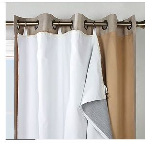 Curtain liners (2) - energy saving / noise reducing